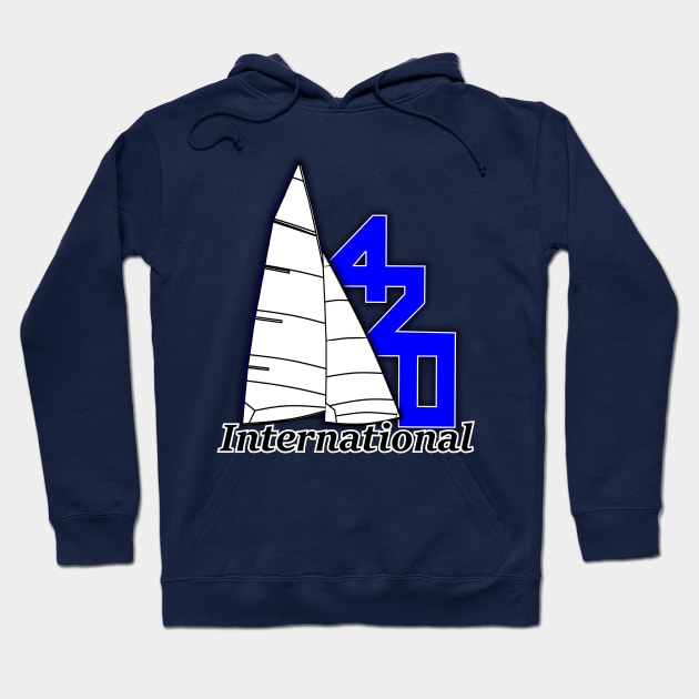 International 420 class Dinghy Hoodie by Regatta Merch